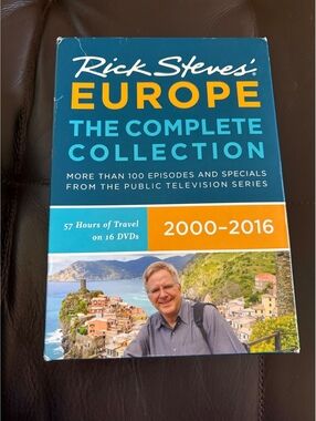 Rick Steves' Europe The Complete Collection 2000-2016 DVD Set